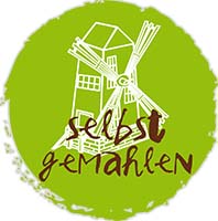 selbst gemahlen in der eigenen Naturstein Mühle